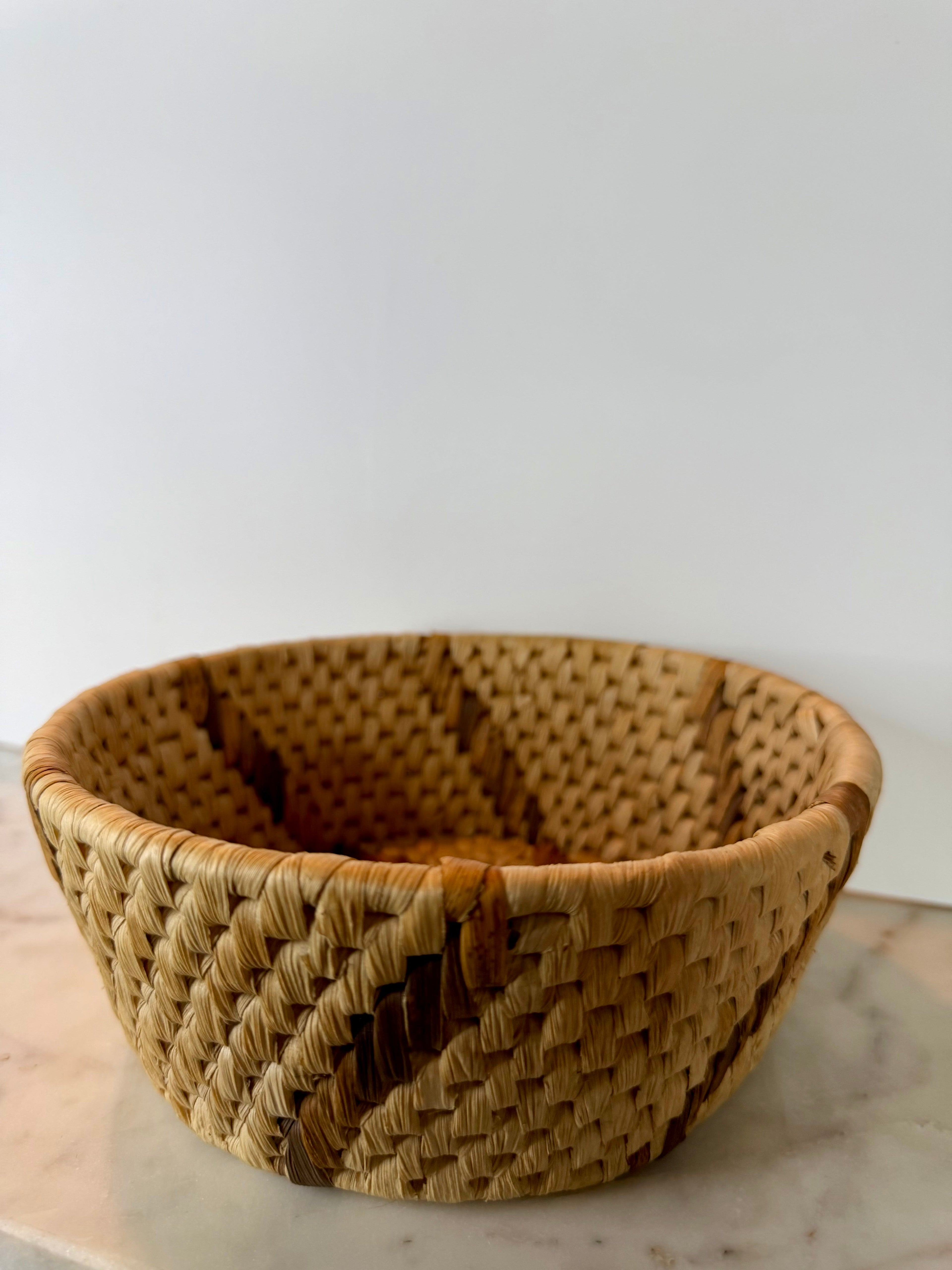 Vintage Woven Bowl