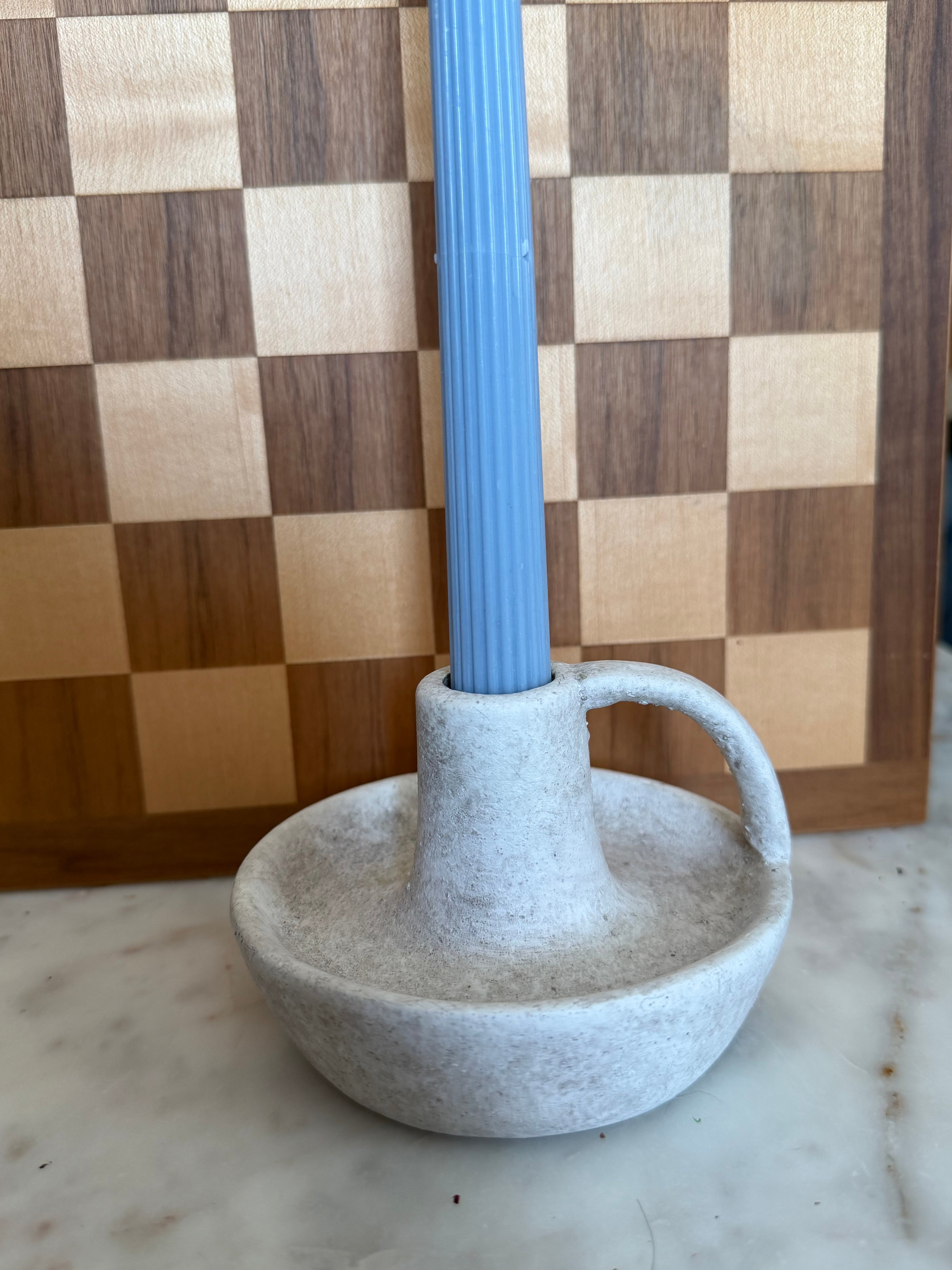 Vintage Ceramic Taper Candleholder