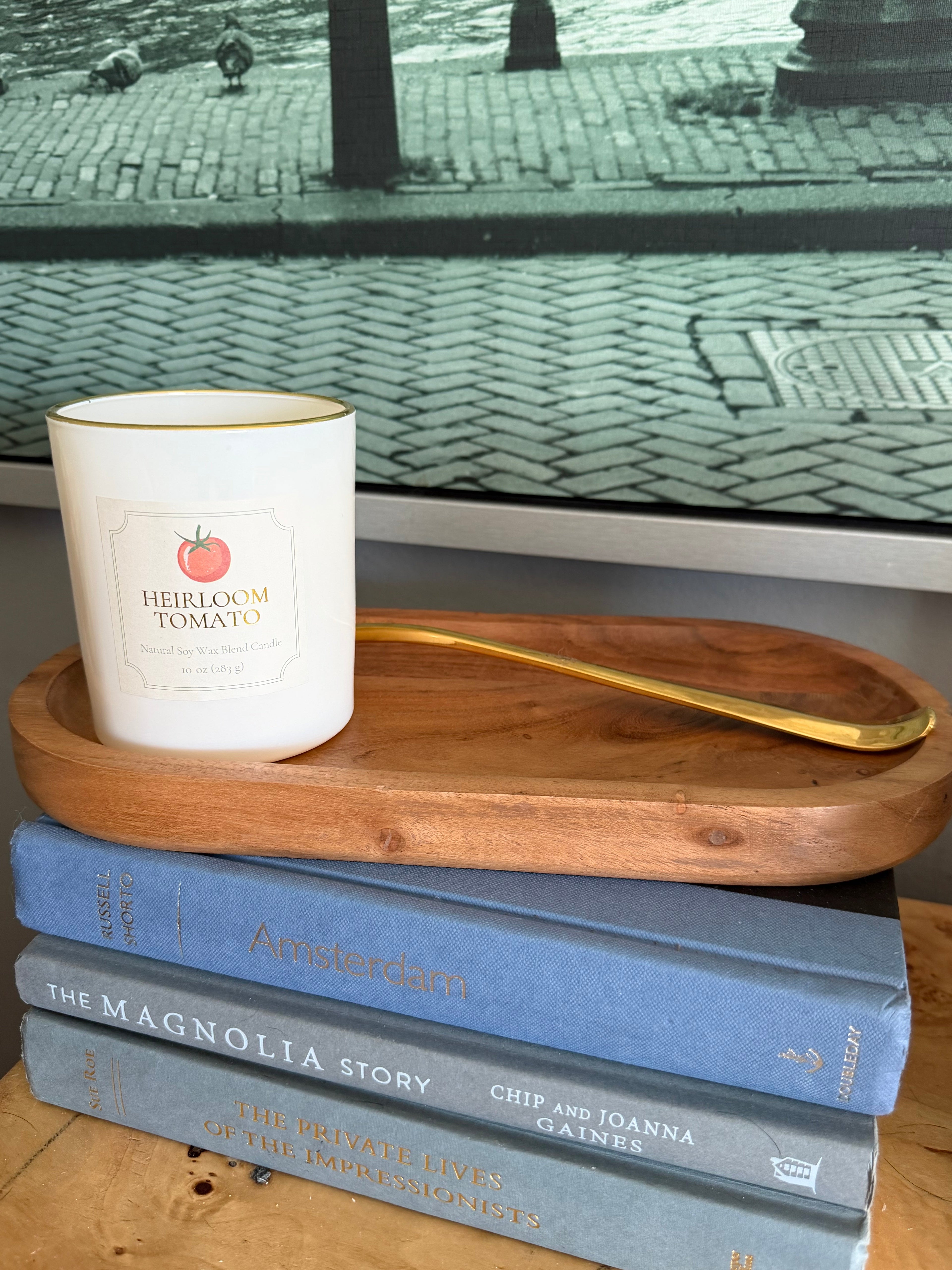 Oval Wooden Tray
