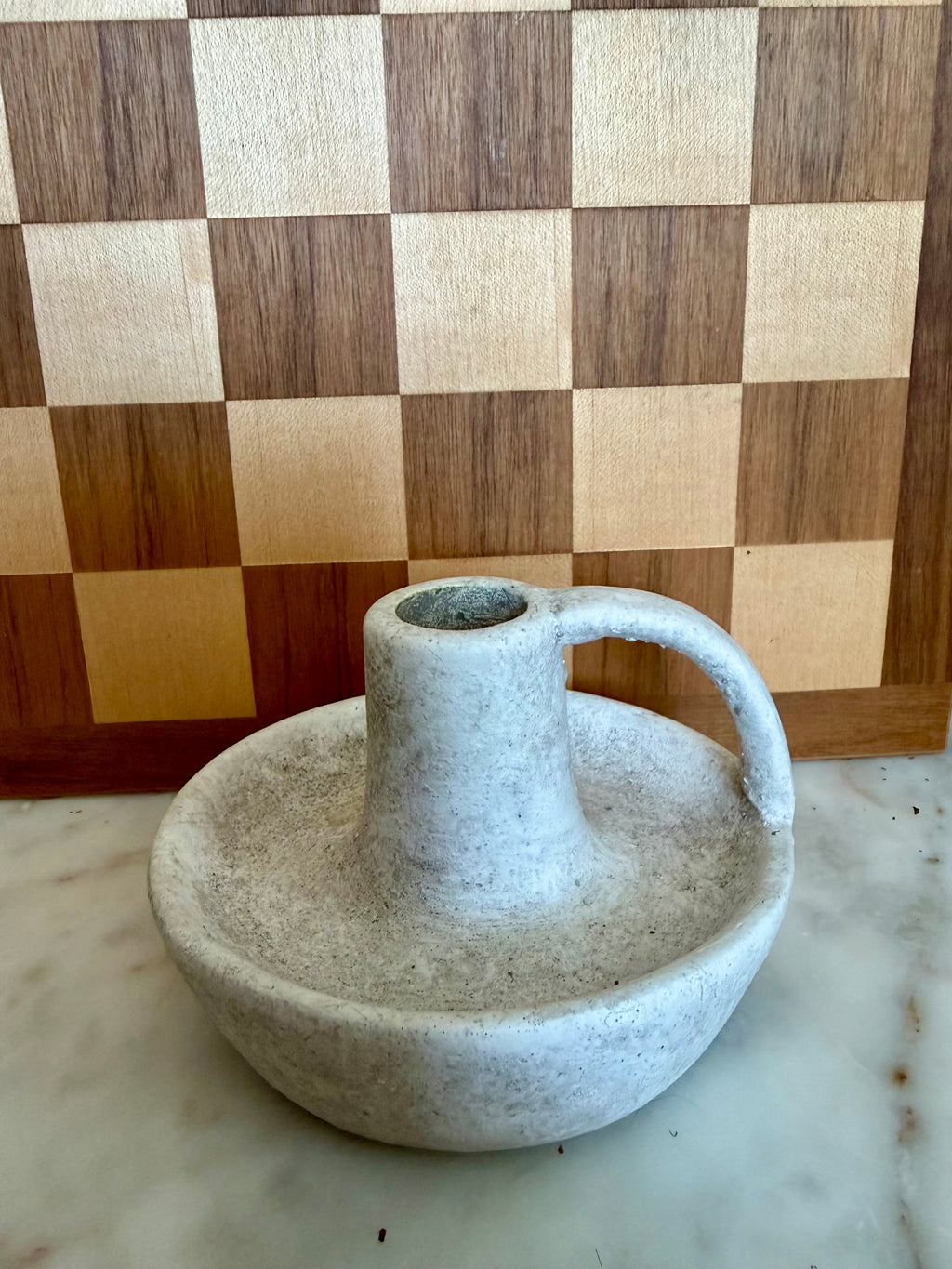 Vintage Ceramic Taper Candleholder